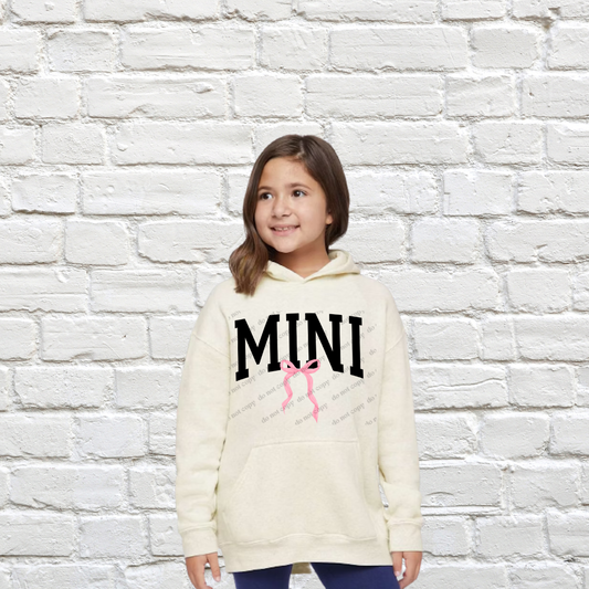 Mini Coquette Hoodie Pullover