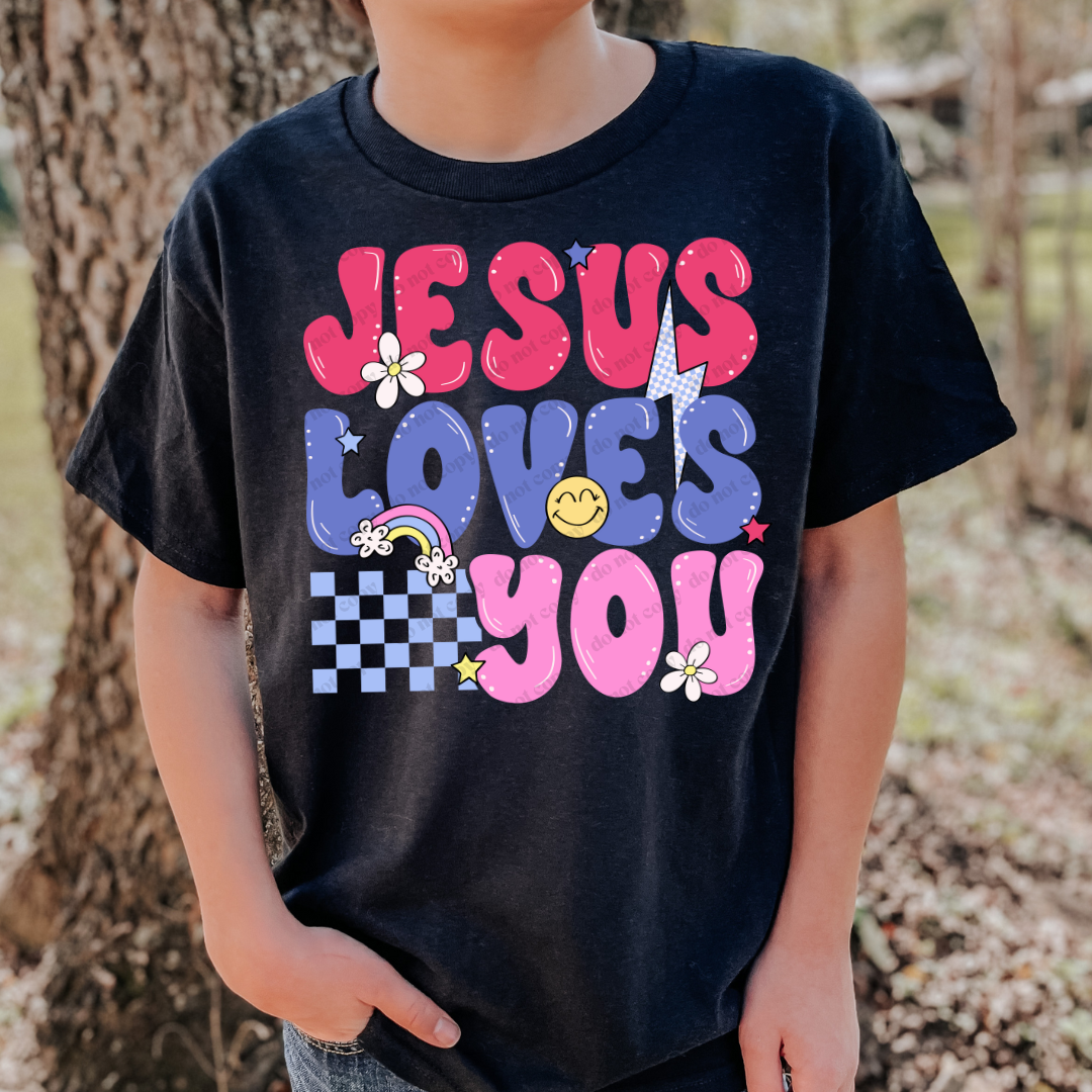 Jesus Loves You Youth Crew Tee